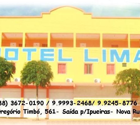 Hotel Lima Nova Russas Bagian luar foto